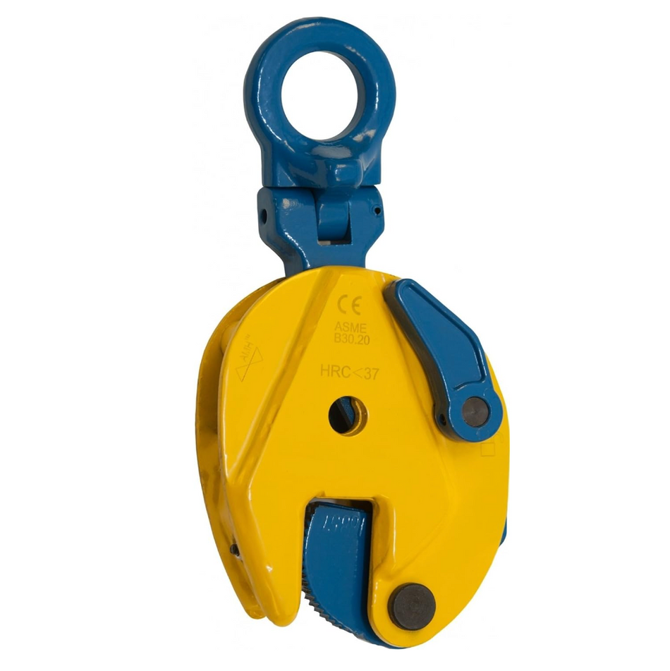 All Material Handling PCUA010 Universal Plate Lifting Clamp 1 Tons, 3/4" Plate Thickness