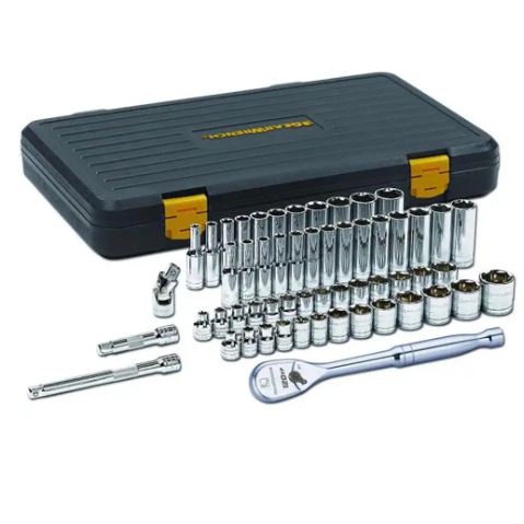 GearWrench 80550P - 57 Piece 3/8-Inch Drive 6 Point Socket Set