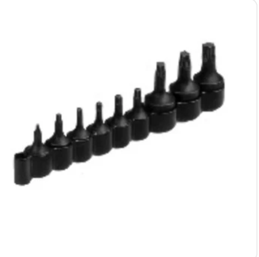 Lisle 26560 Paquete De 5 Puntas Destornillador Torx T-10