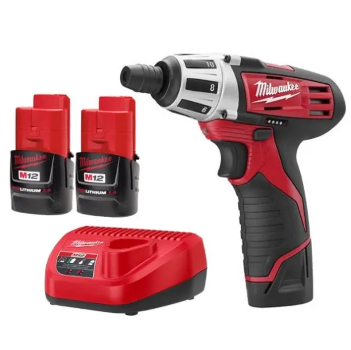 Milwaukee 2401 22 M12 1 4 Hex Screwdriver Kit