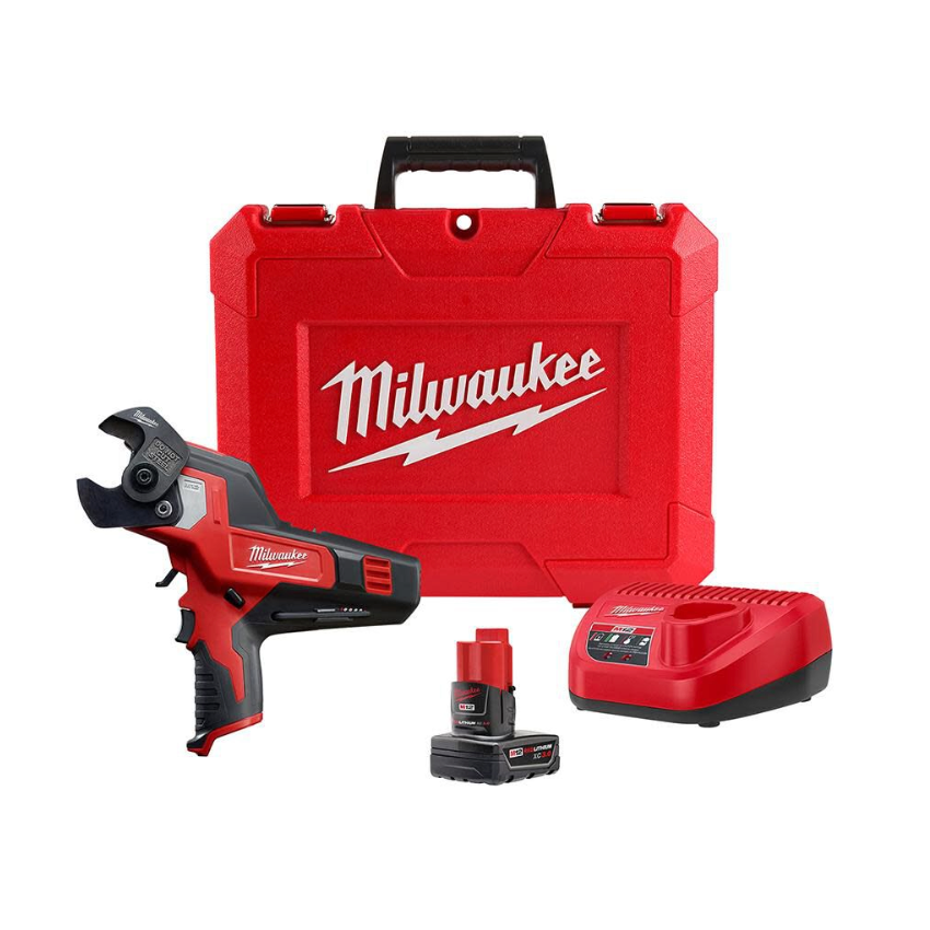 Milwaukee 2472-21XC M12™ 600 MCM Cable Cutter Kit – Clark's Tool