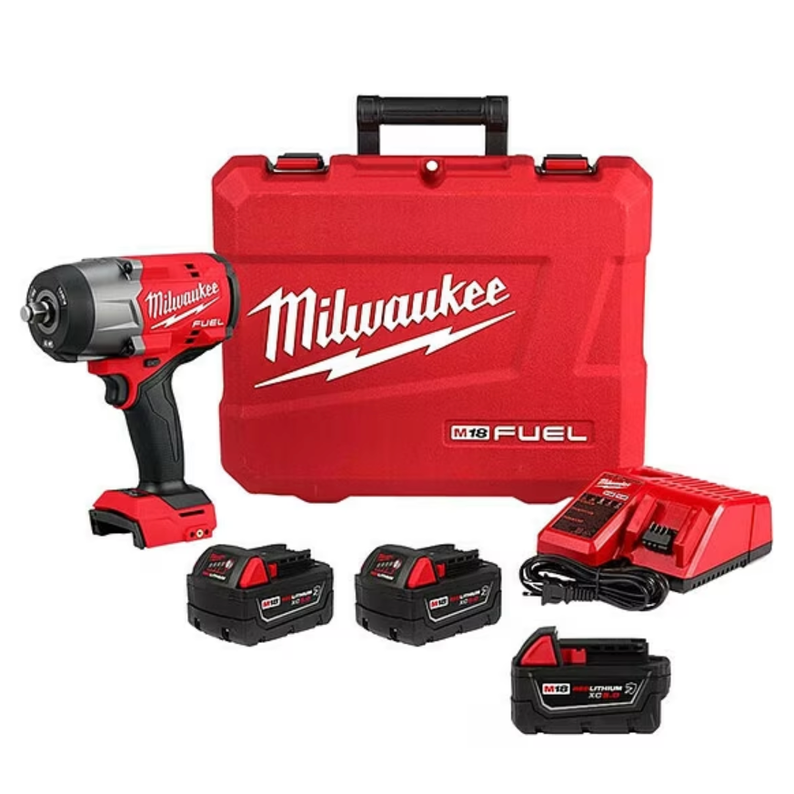 Milwaukee 2967-22 M18 FUEL™ ½” High Torque Impact Wrench w/ Friction Ring Kit