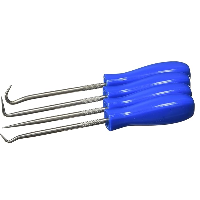 S&G Tool Aid Mini Pick, Hook And Scribe Set - Precision Tool Kit For Detailed Work