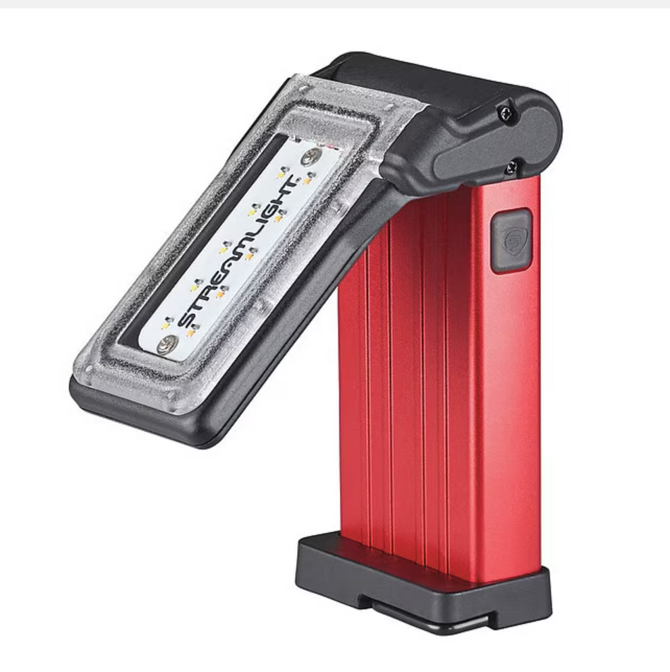 Streamlight 61501 Flipmate USB Rechargeable Multi-Function Compact Work Light-RED