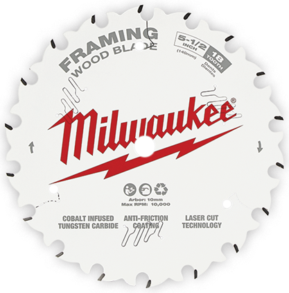 Milwaukee 48-41-0720 Circular Saw Wood Cutting Blade - 7 1/4"