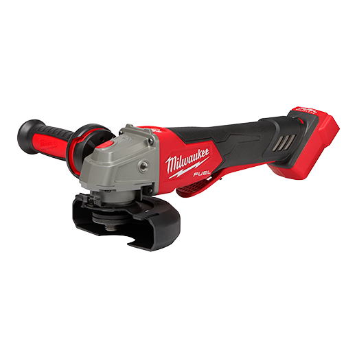 Milwaukee 2888-20 M18 FUEL™ 4-1/2"- 5" Variable Speed Braking Angle Grinder, Paddle Switch No-Lock (Tool Only)