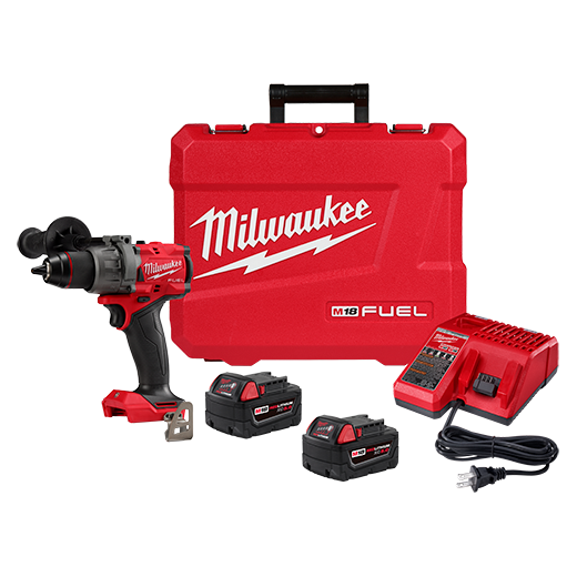 Milwaukee 2904-22 M18™ FUEL 1/2" Hammer Drill/Driver Kit
