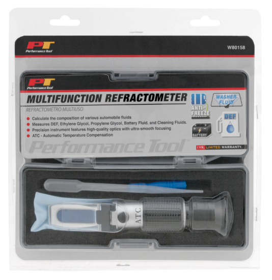 Performance Tool W80158 Multifunction Refractometer