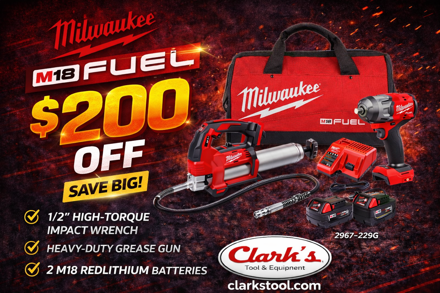 Why You Need A Milwaukee M18 FUEL™ 1/2" HTIW + Grease Gun Combo Kit