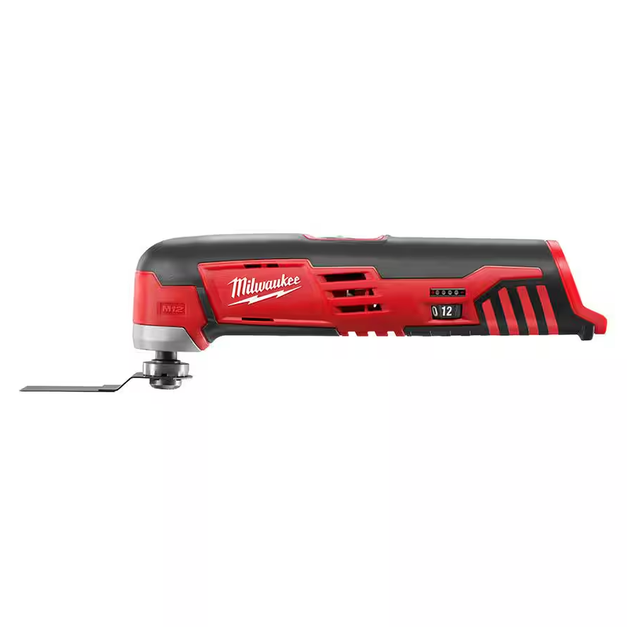 Slice, Sand, and Scrape Like a Pro with the Milwaukee 2426-20 M12™ Cordless Multi-Tool