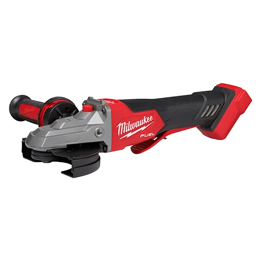 Milwaukee 2886-20 M18 FUEL™ 5" Flathead Braking Grinder, Paddle Switch No-Lock (Tool Only)