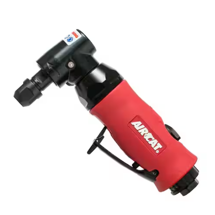 AirCat 6280 - 0.7 HP motor composite angle die Grinder with a Spindle Lock