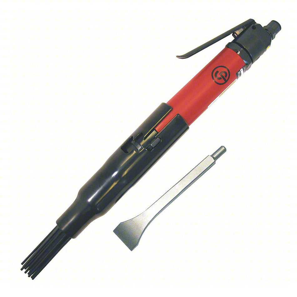 Chicago Pneumatic 7120 Needle and Chisel Scaler Kit: 1-13/64" Stroke Lg; 4,800 bpm; 1/2" Shank Size