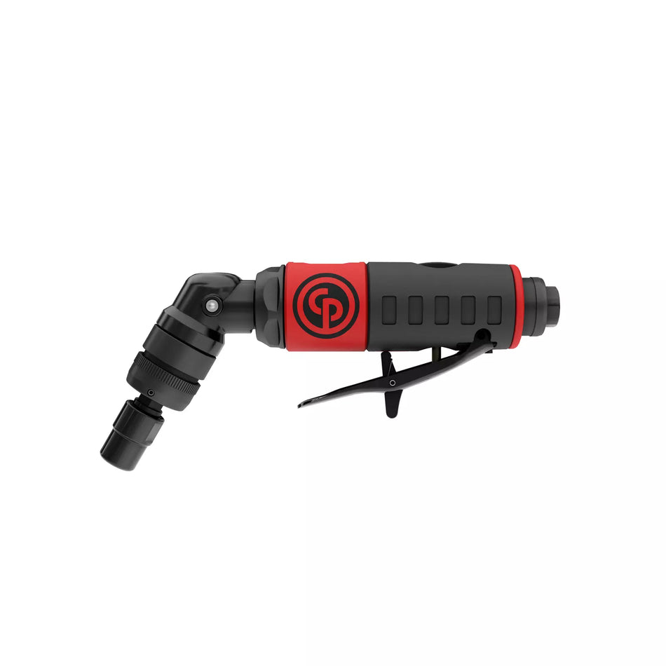 Chicago Pneumatic 7408 Heavy Duty 120º Angle Extended Die Grinder