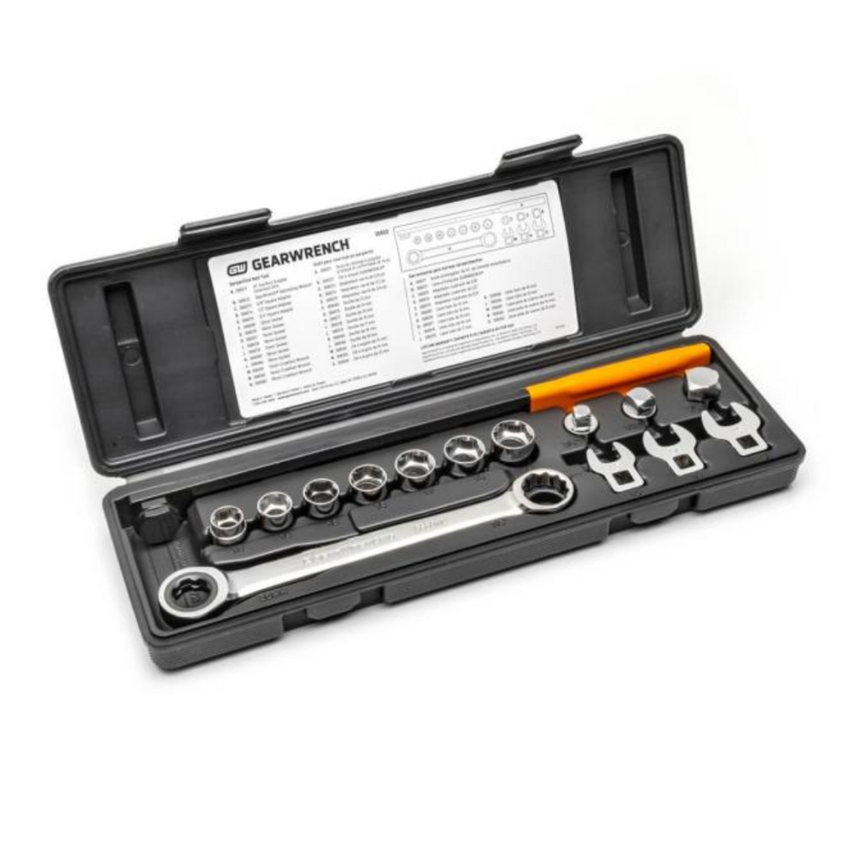 GearWrench 3680D 15 Piece Ratcheting Serpentine Belt Tool Set