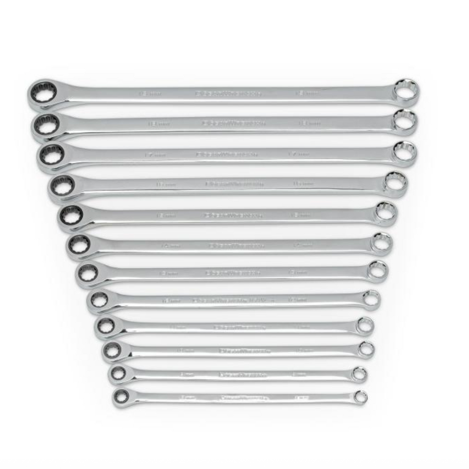 GearWrench 85988 - 12 Piece 72-Tooth 12 Point XL GearBox™ Double Box Ratcheting Metric Wrench Set
