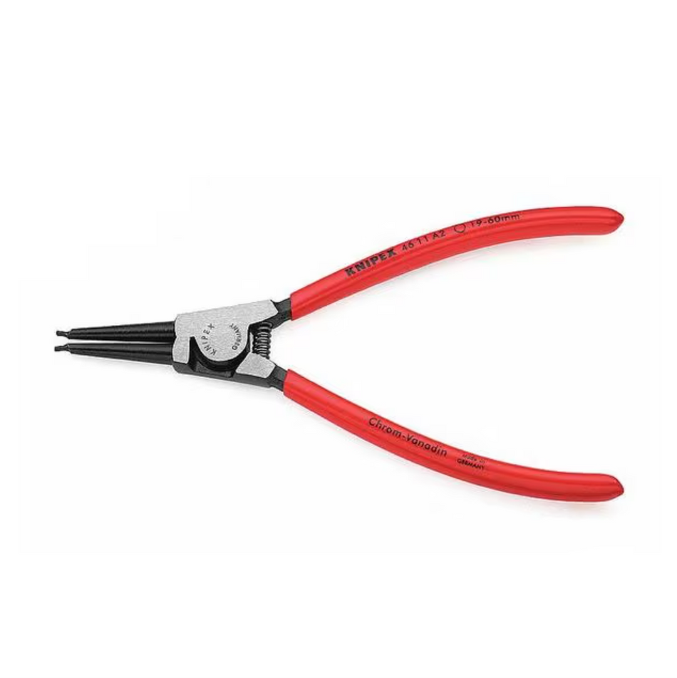 Knipex 4811J2SBA Precision Snap Ring Pliers: 7-1/4" Internal