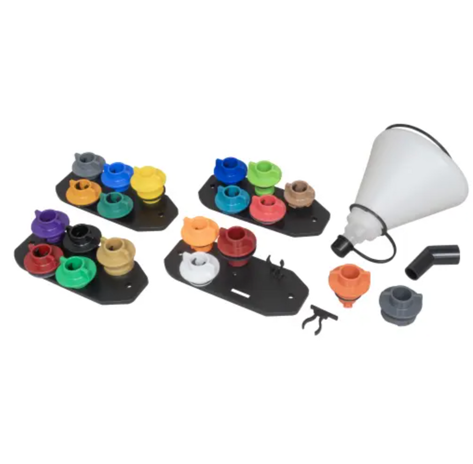 Lisle 19992 Multi-Application Oil Funnel Kit, 20pc