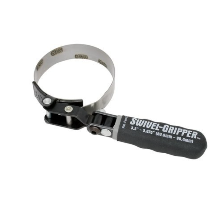 Lisle 57030 Swivel Gripper - No Slip Filter Wrench - Standard