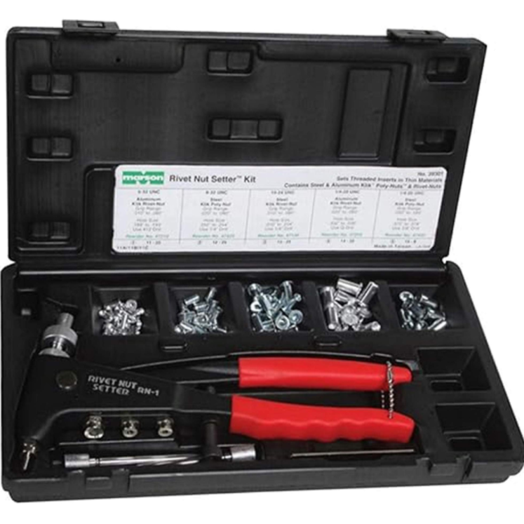 Marson 39306 RN-1 Metric Thread Setter Clam Shell Rivet Nut Tool ...