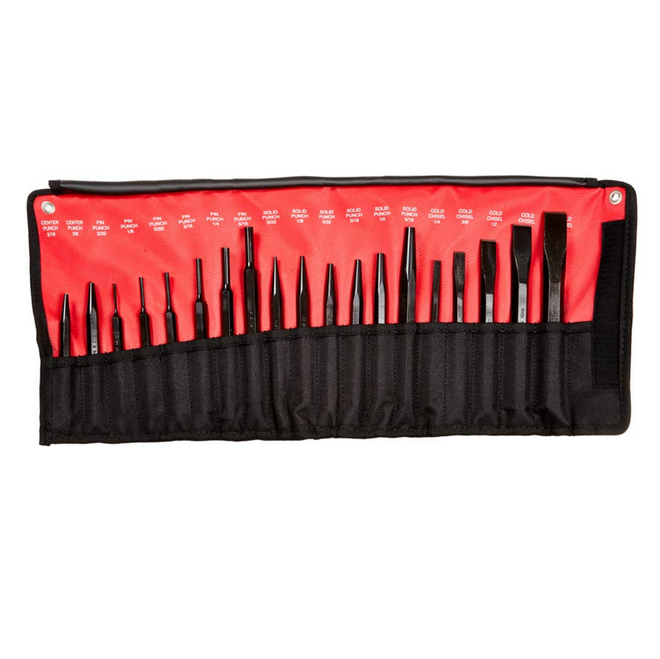Mayhew 61019 Punch and Chisel Kit, 19pc
