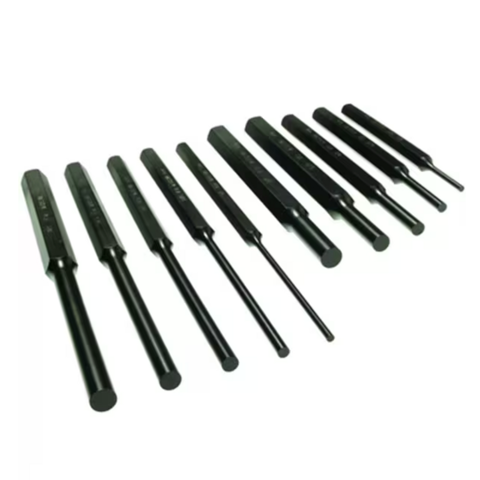 Mayhew 61511 Pin Punch Set, 10pc, 1/8" to 3/8"