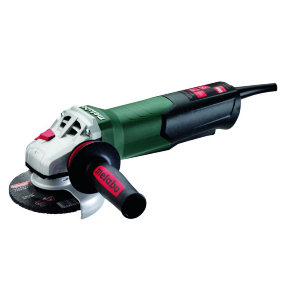 Metabo WP12-115QUICK 4-1/2" Angle Grinder w/ Lock-On Sliding Switch, 10.5 AMP, 11,000RPM