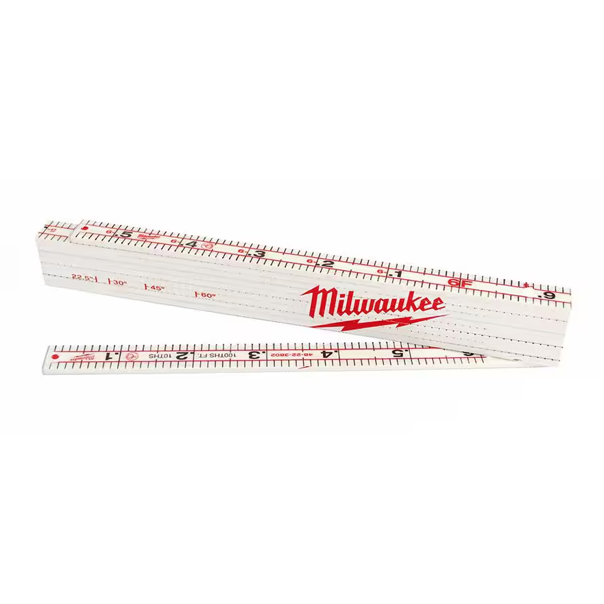Milwaukee 48-22-3802 Composite Engineer's Folding Ruler – Clark's Tool ...