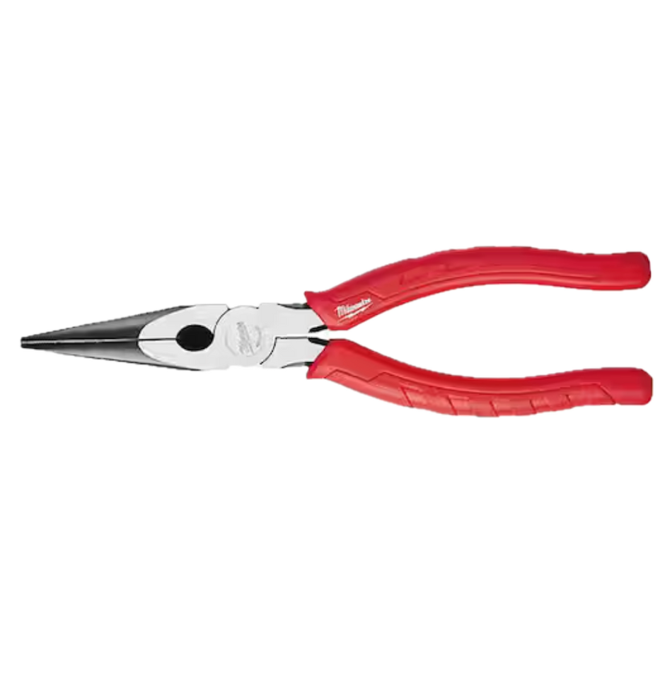 Milwaukee 48-22-6101 - 8" Comfort Grip Long Nose Pliers