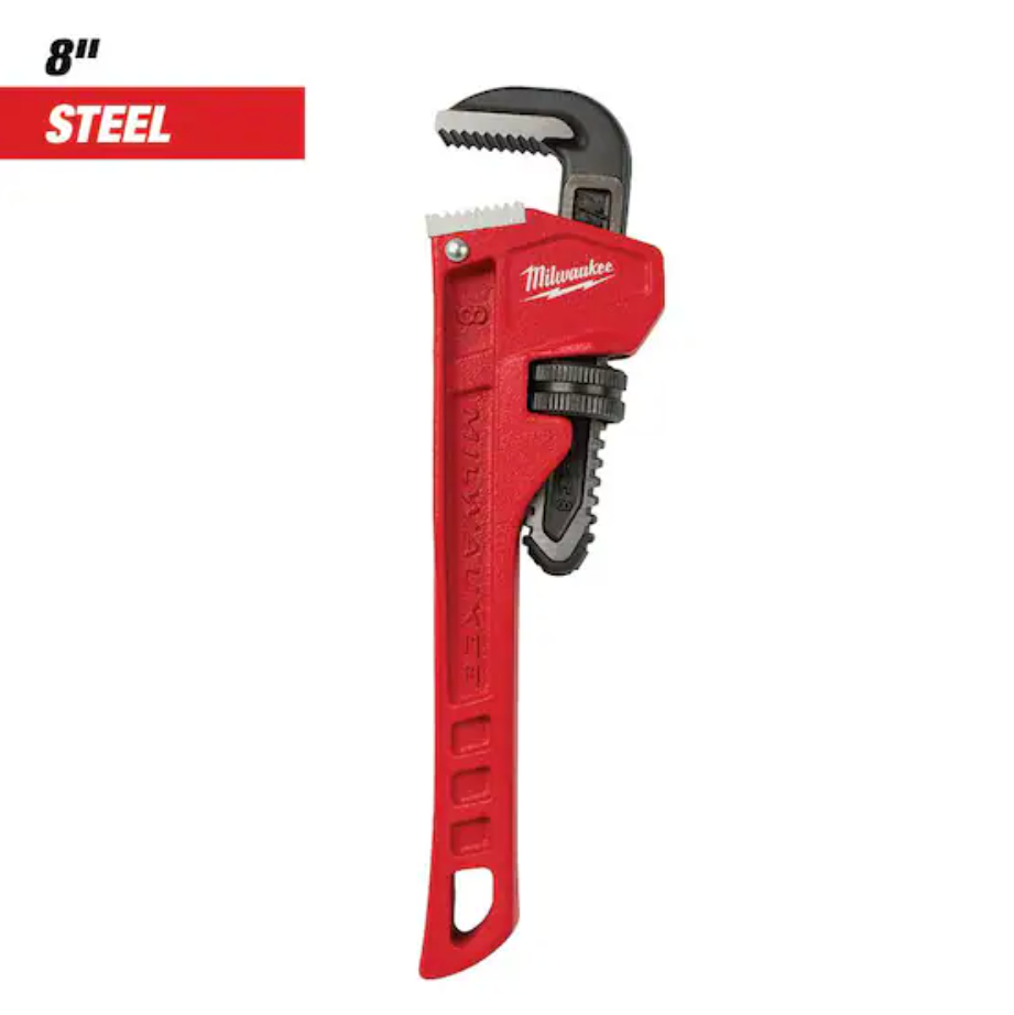 Milwaukee 48-22-7108 Steel Pipe Wrench - 8"