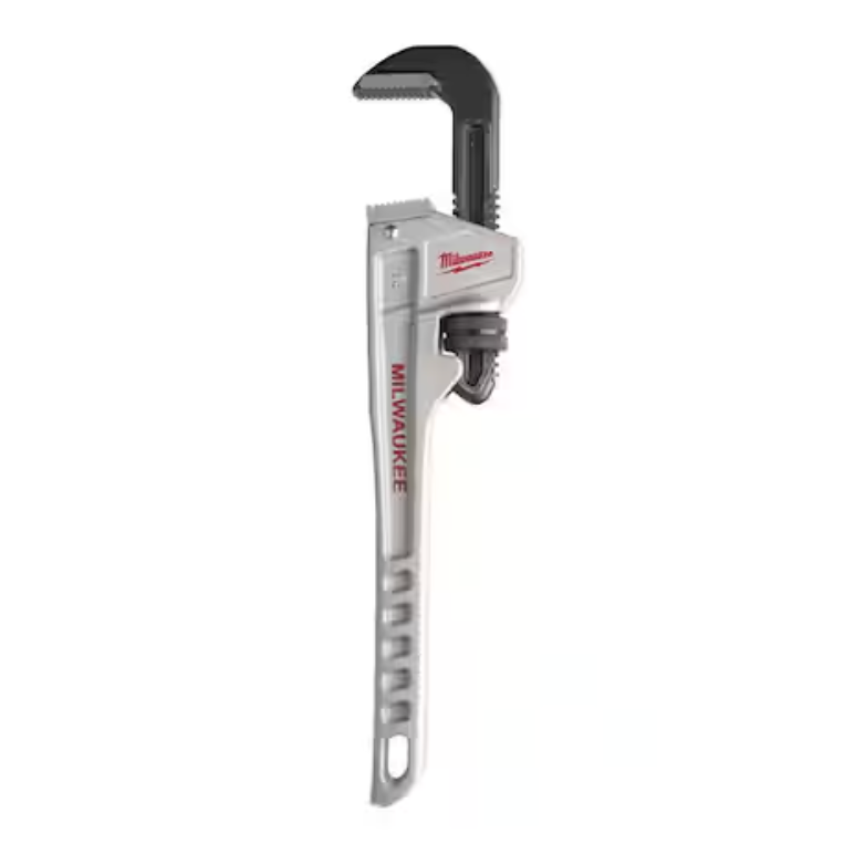 Milwaukee 48-22-7214 Aluminum Pipe Wrench 14" with 2" Jaw Capacity