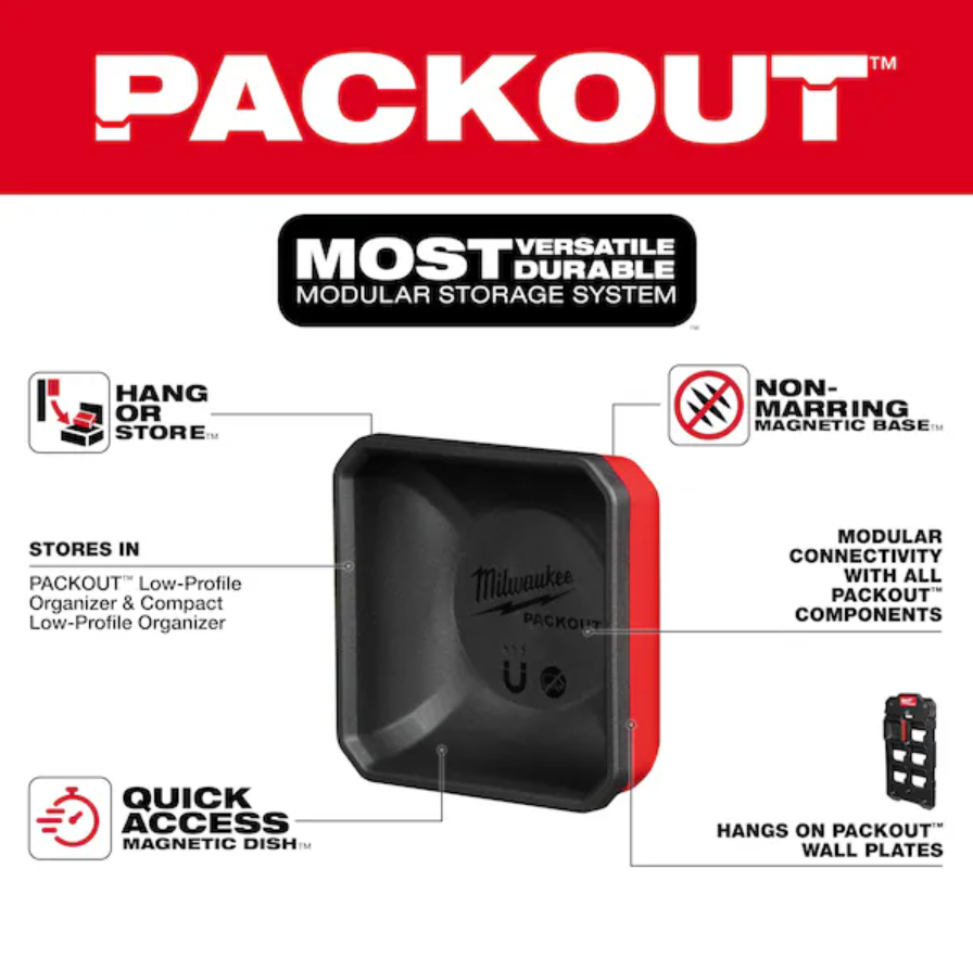 Milwaukee 48-22-8070 PACKOUT™ Magnetic Bin