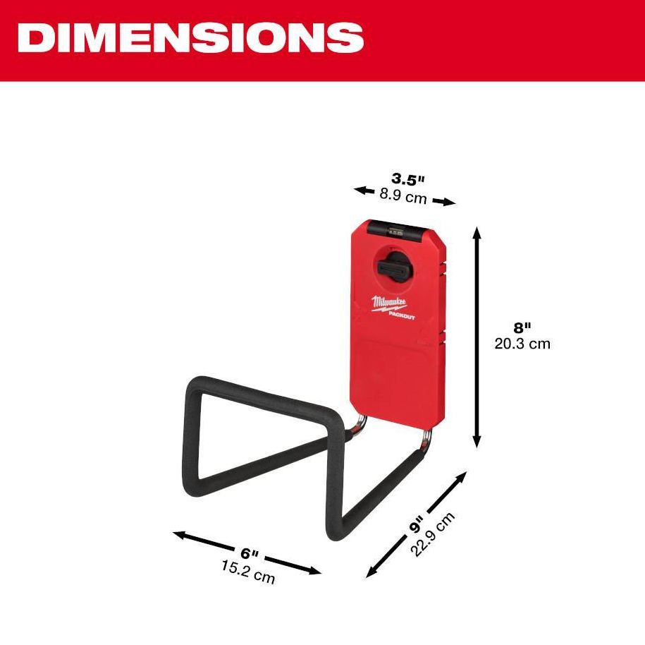 Milwaukee 48-22-8332 PACKOUT™ Wide Hook