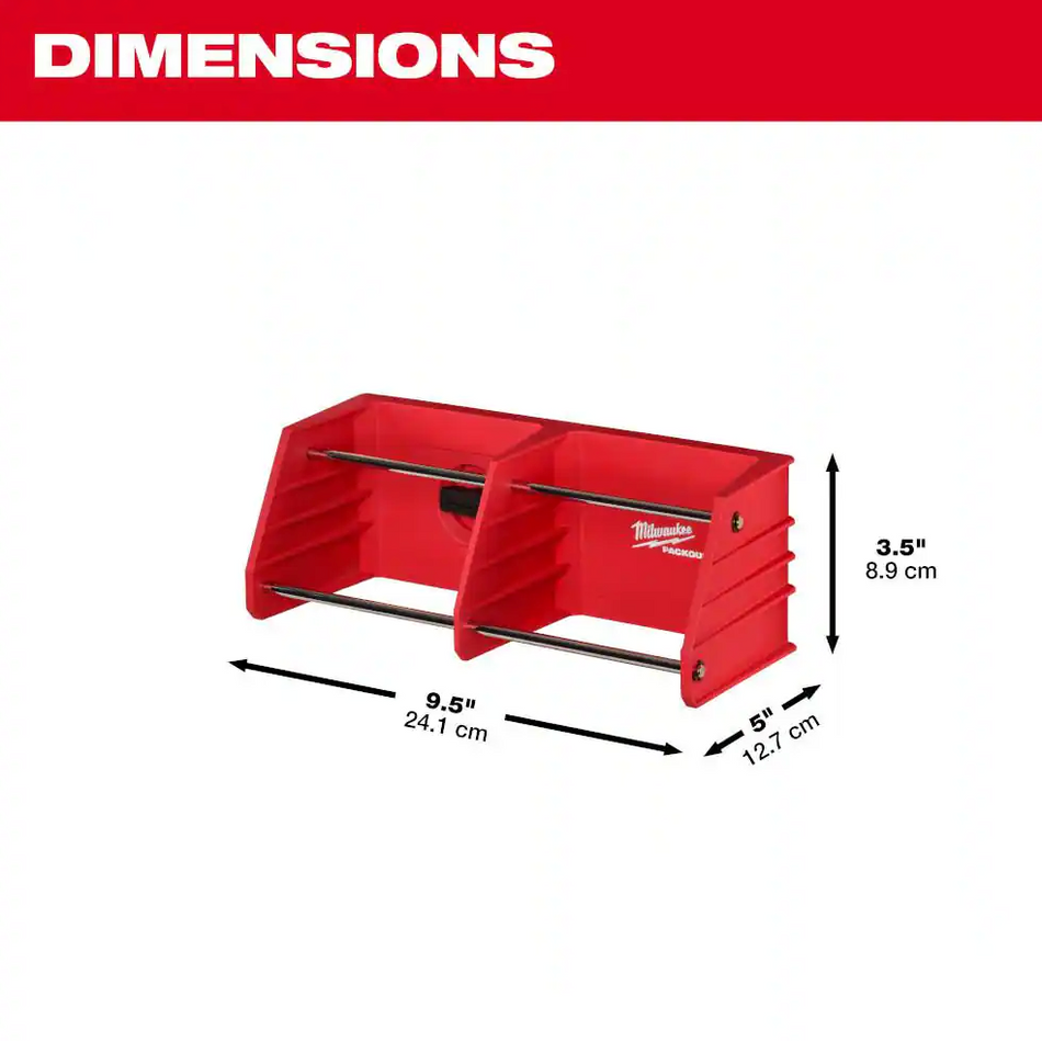 Milwaukee 48-22-8340 PACKOUT™ Tool Rack