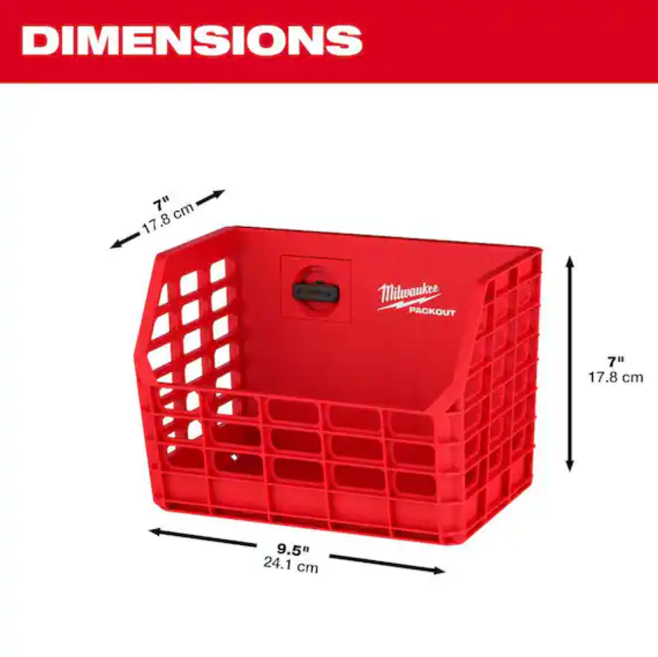 Milwaukee 48-22-8342 PACKOUT™ Compact Wall Basket