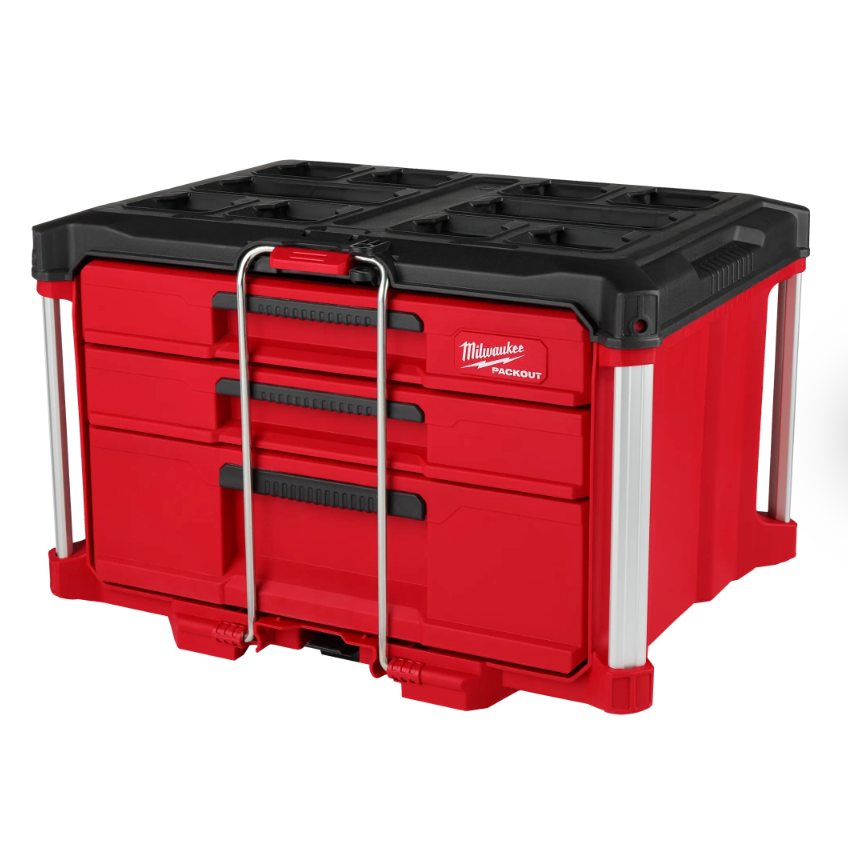 Milwaukee 48-22-8447 PACKOUT™ Multi-Depth 3-Drawer Tool Box