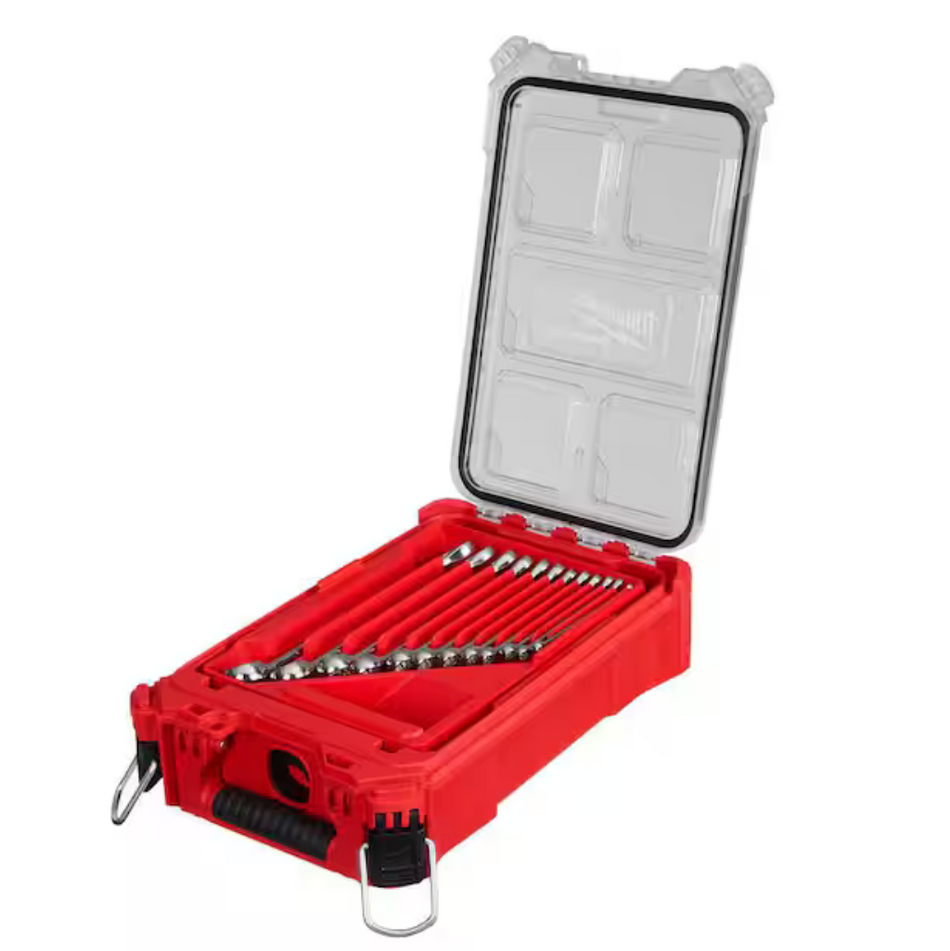 Milwaukee 48-22-9484 - 15pc SAE Combination Wrench Set with PACKOUT™ Compact Organizer