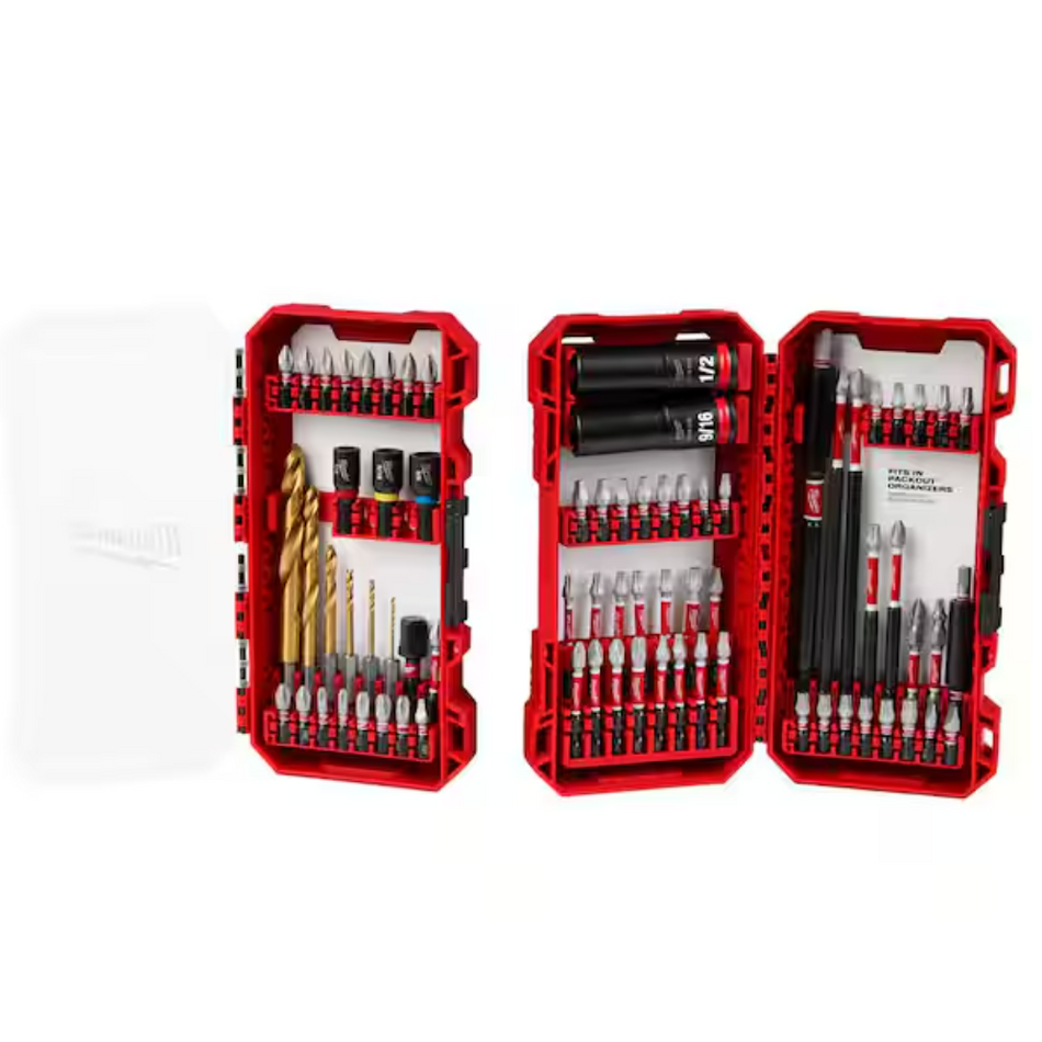 Milwaukee 48-32-4098 SHOCKWAVE Impact Duty™ 75pc Drill, Drive, and Fasten Set