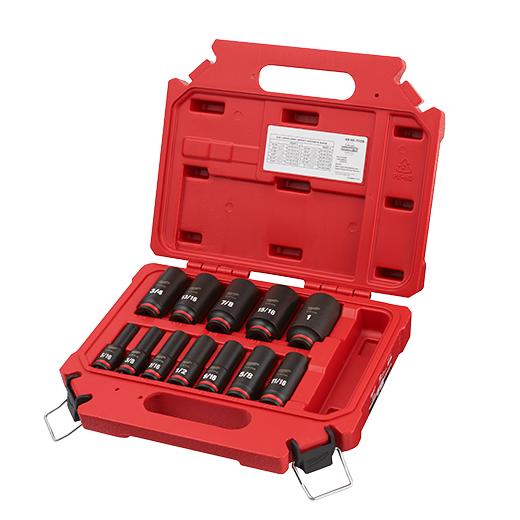 Milwaukee 49-66-7006 SHOCKWAVE™ Impact Duty™ 3/8" Drive 6 Point Socket Set