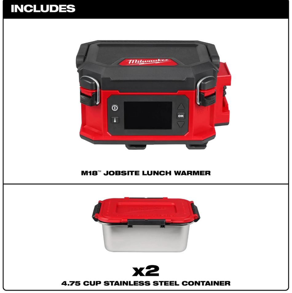 Milwaukee 0811-20 M18™ Jobsite Lunch Warmer
