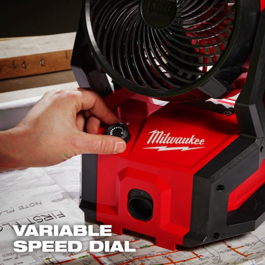 Milwaukee 0818-20 M18™ Brushless PACKOUT™ Fan (Tool Only
