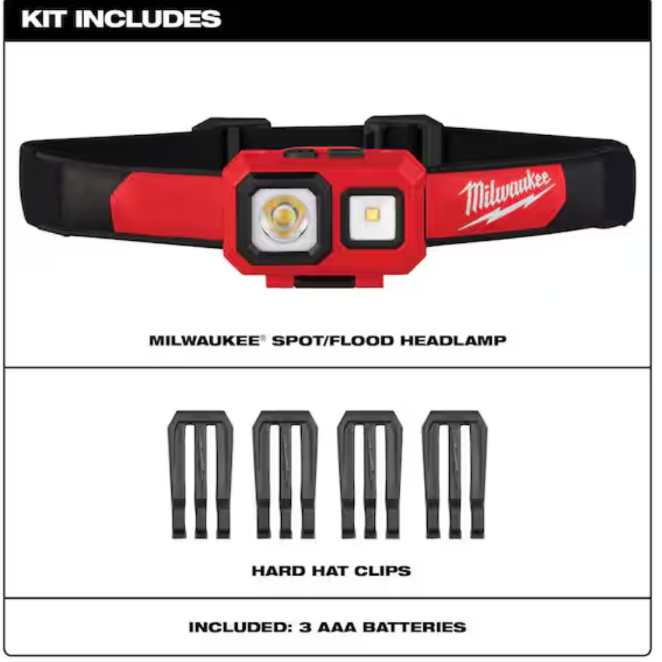 Milwaukee 2104 Milwaukee® Spot/Flood Headlamp