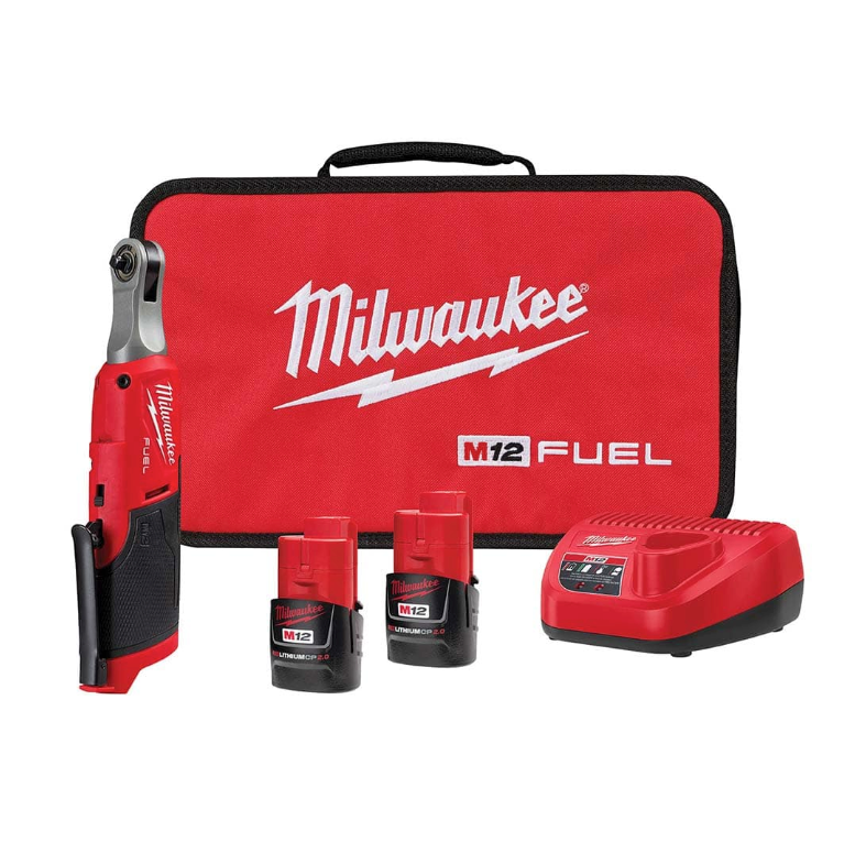 Milwaukee 2566-22 M12 FUEL™ 1/4" High Speed Ratchet Kit