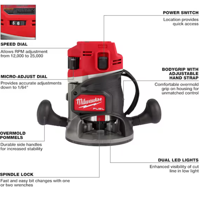 エミル Milwaukee 2838-20 M18 FUEL™ 1/2