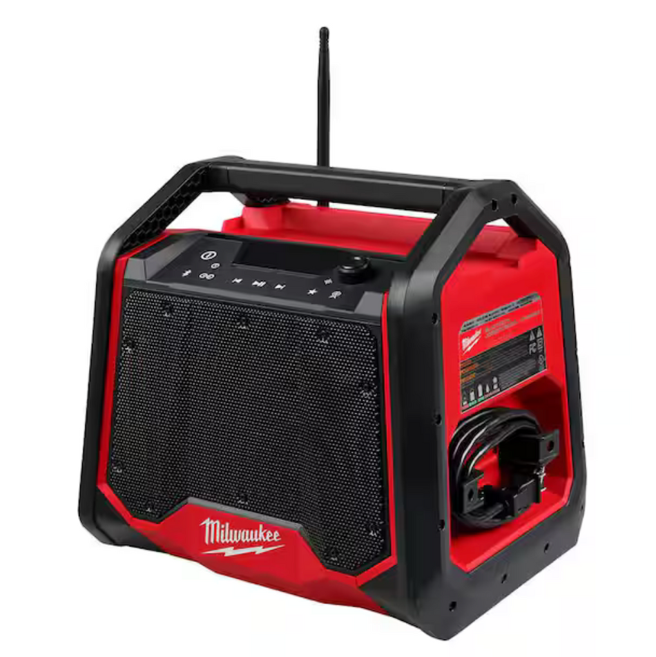 Milwaukee 2956-20 M18 Bluetooth® PACKOUT Jobsite Radio/Speaker with Built-In Charger