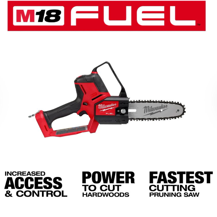 Milwaukee M18 FUEL HATCHET Pruning Saw - Thumbnail 5