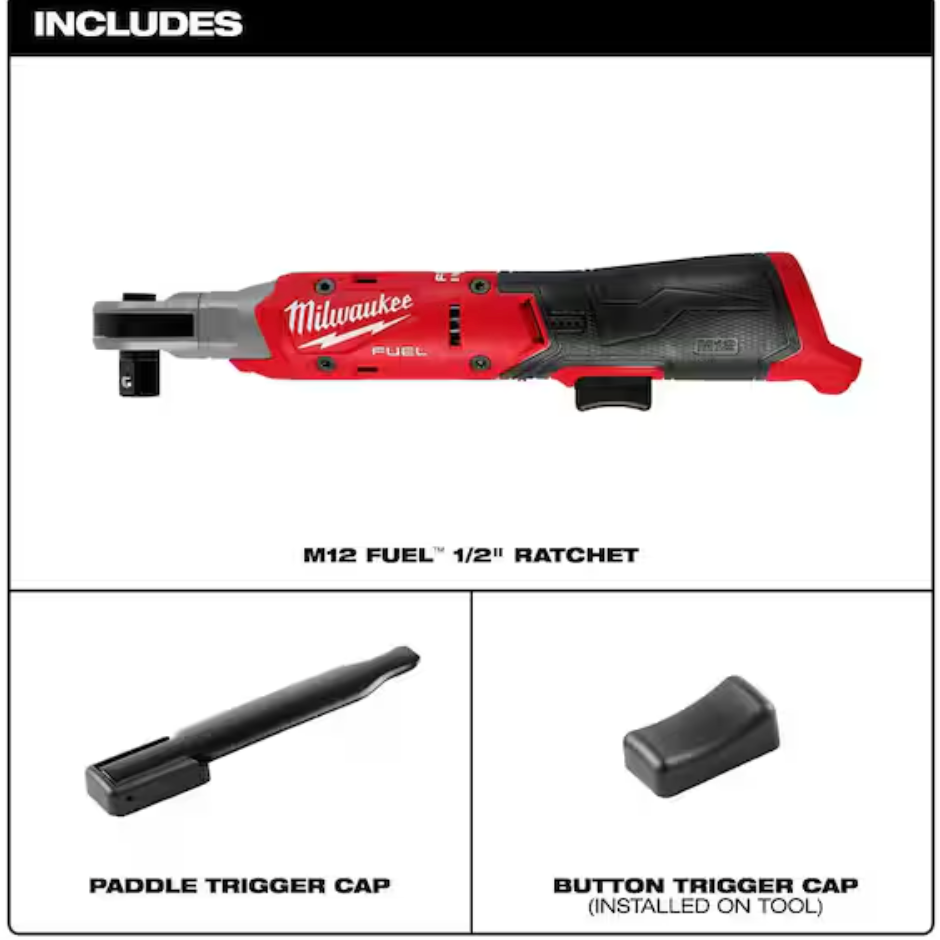 Milwaukee 3054-20 M18 FUEL™ 1/2" Ratchet (Tool Only)