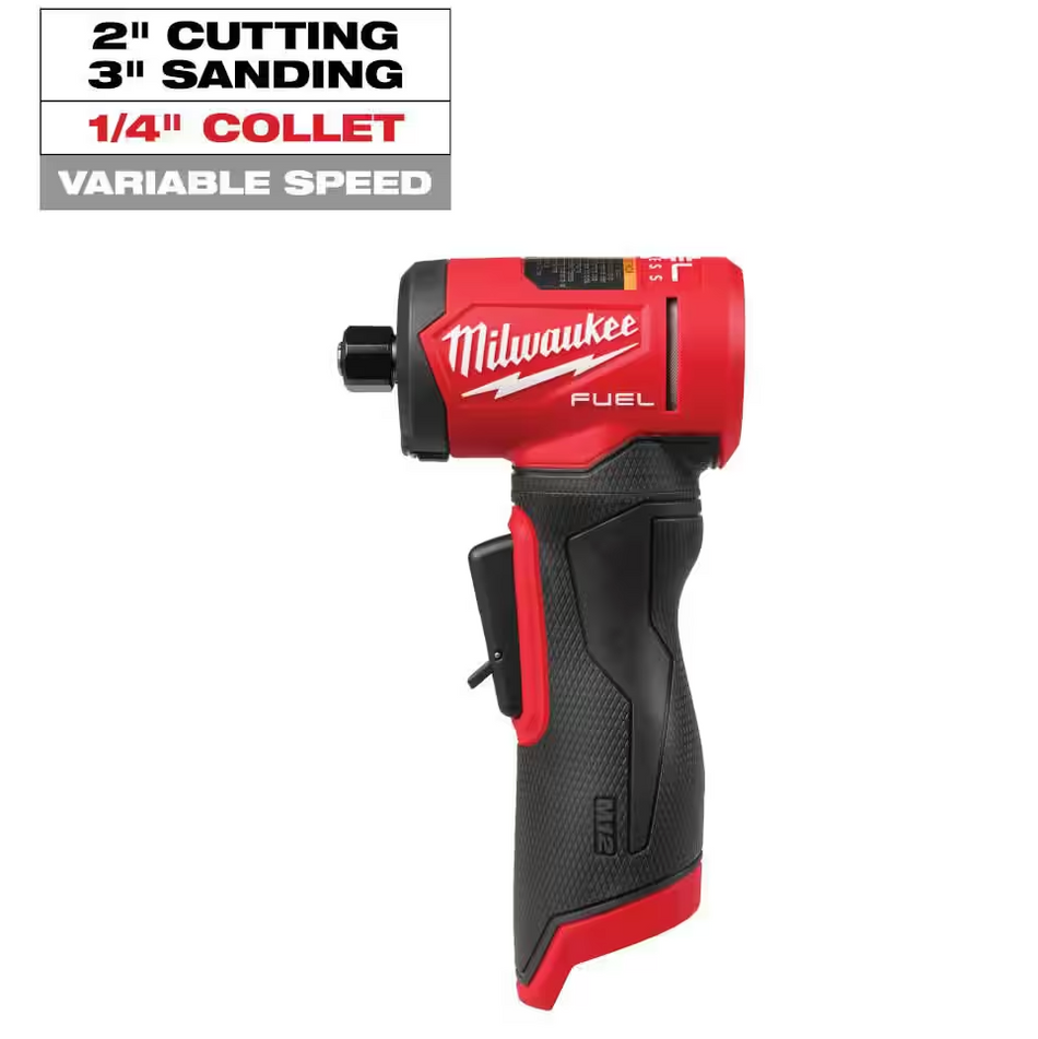 Milwaukee 3485-20 M12 FUEL™ 1/4" Right Angle Die Grinder (Tool Only)
