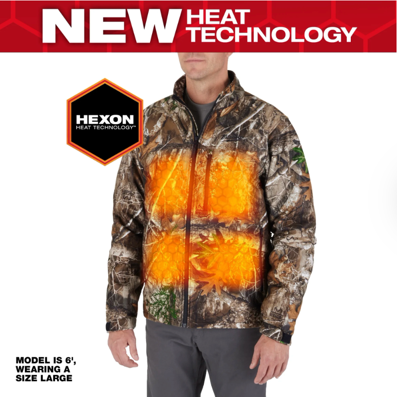 Milwaukee M101C M12™ Heated TOUGHSHELL™ Jacket with Battery - Camoflauge