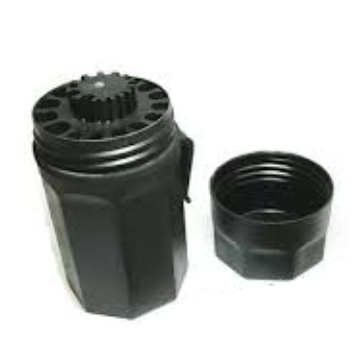 Norseman 56270 Ultra-Dex Empty Plastic Drill Bit Index Case -  Black